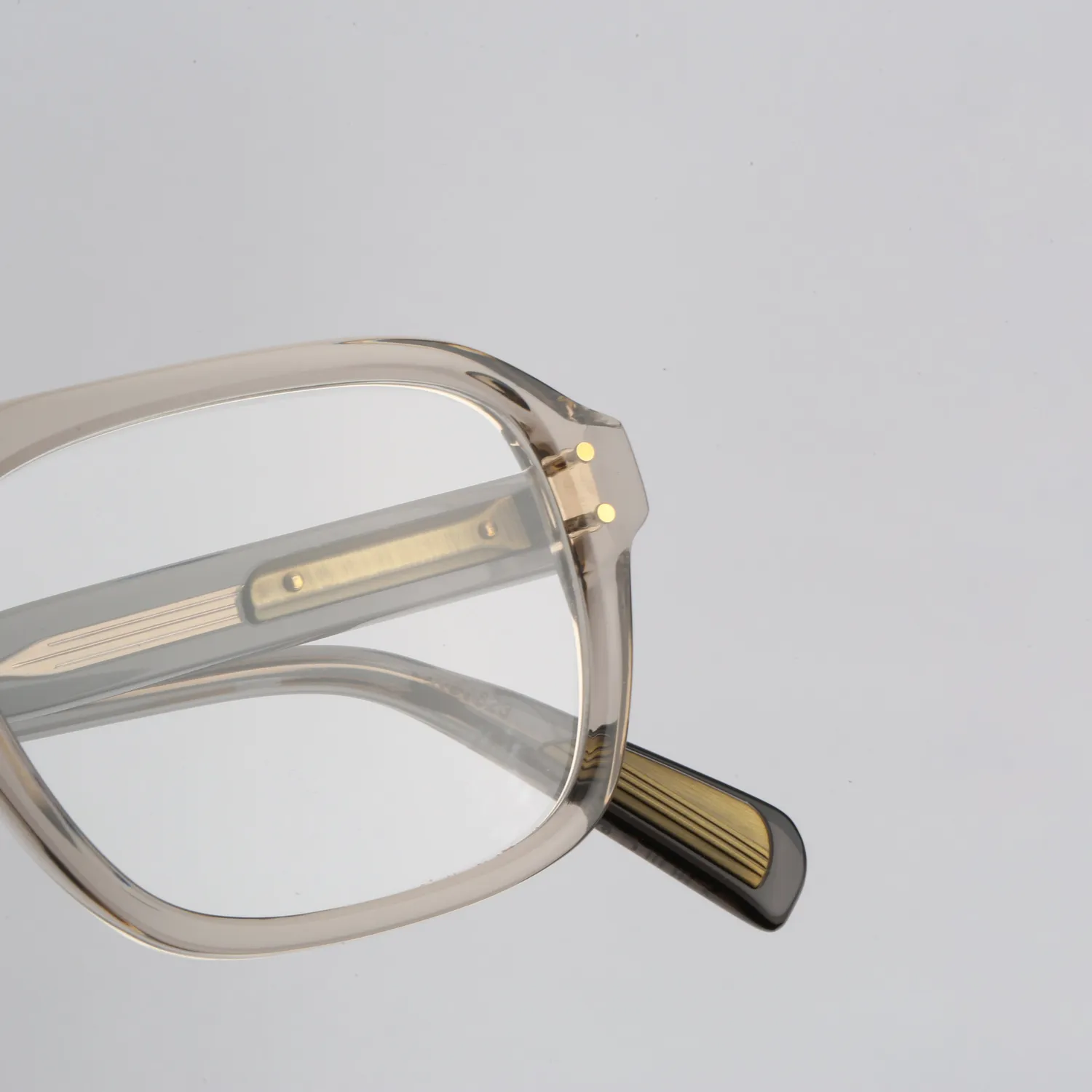 Steve McQueen Classic Seducer montatura da vista Crystal Champagne