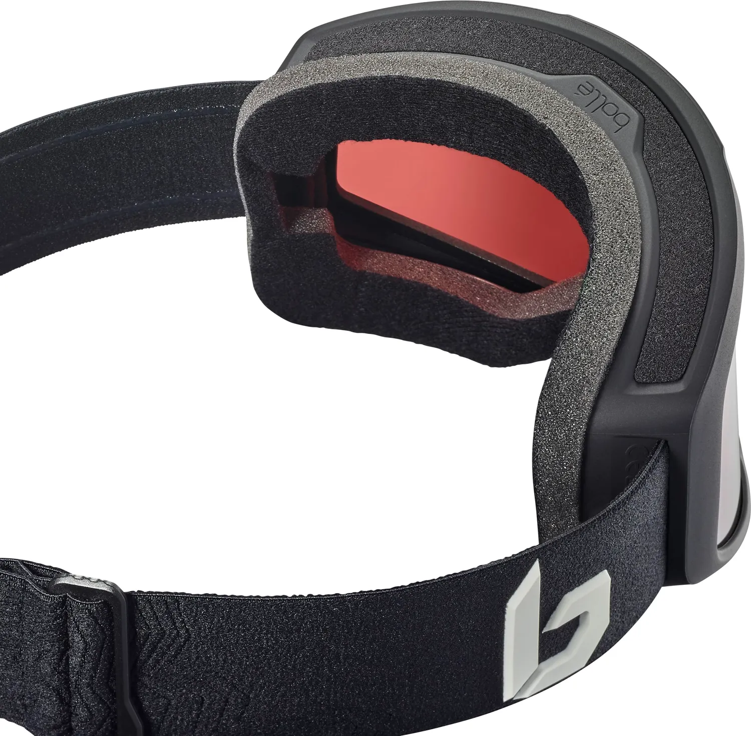 Bollé Cascade maschera da sci nero opaco Vermillon Gun Cat 2
