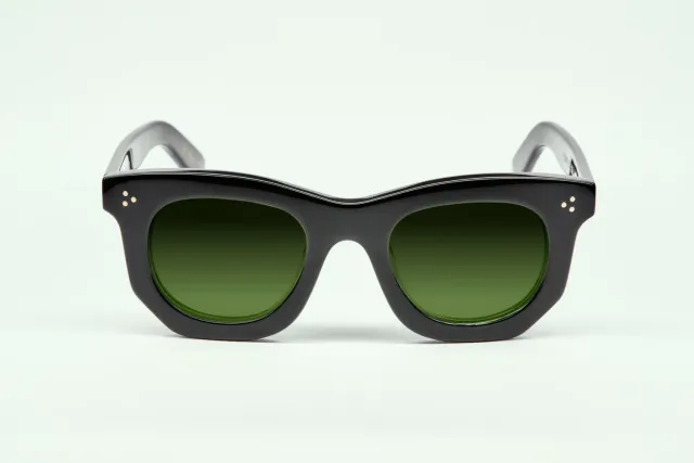 Lesca La Collection Ogre XL montatura da vista nero acetato