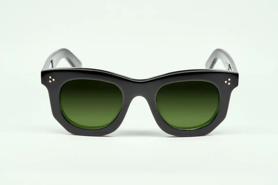 Lesca La Collection Ogre XL montatura da vista nero acetato