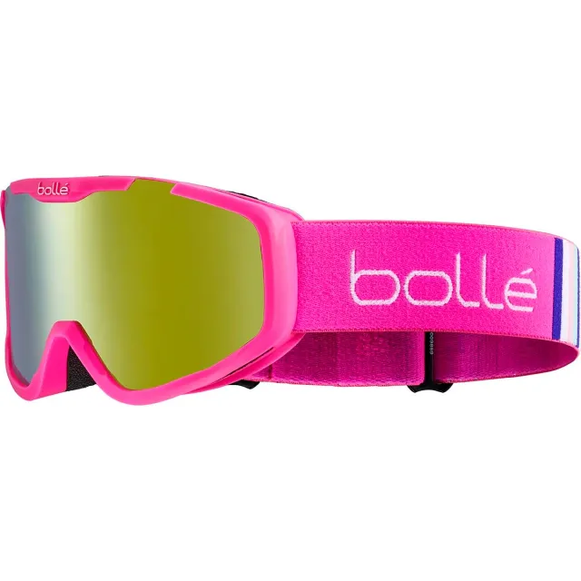 Bollé Rocket Plus maschera sci junior rosa Cat.3