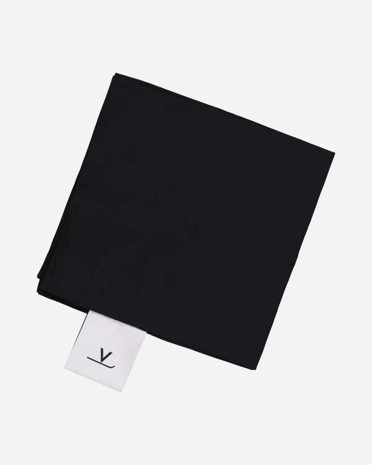 Vuarnet V sur Ski bandana nera cotone bio