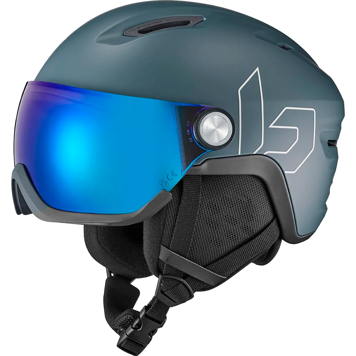 Bollé V-Atmos casco sci visiera beige S fotocromatico