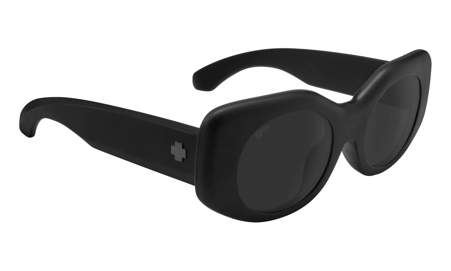 Spy Hangout Matte Black occhiali da sole Small grigi