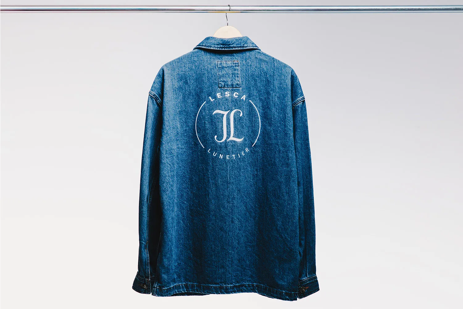 Lesca Atelier Veste giacca denim stonewashed S M L