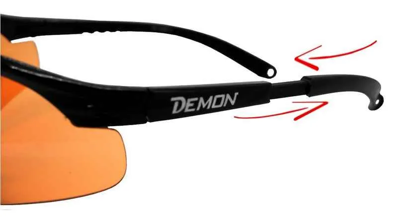 Demon Vento occhiale running lente Orange 25 g