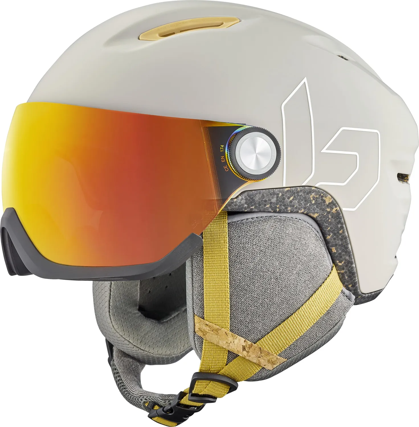Bollé V-Atmos casco sci visiera beige S fotocromatico