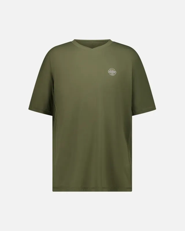 Vuarnet Technical maglietta uomo verde UPF 50+