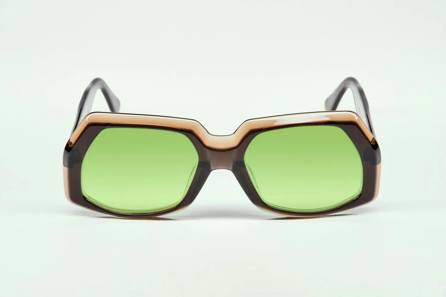 Lesca Klar Brun Creme occhiali acetato anniversario