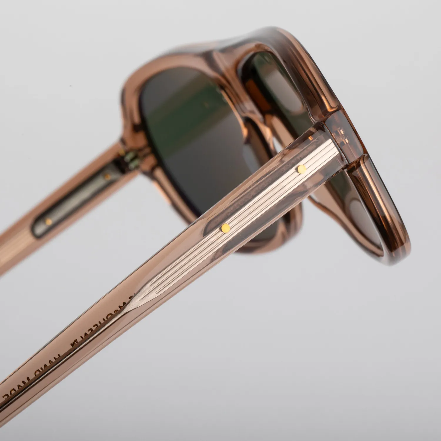 Steve McQueen Iconic Solar Racing montatura Crystal Caramel