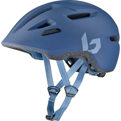 Bollé Stance Pure casco bici città blu con luce LED