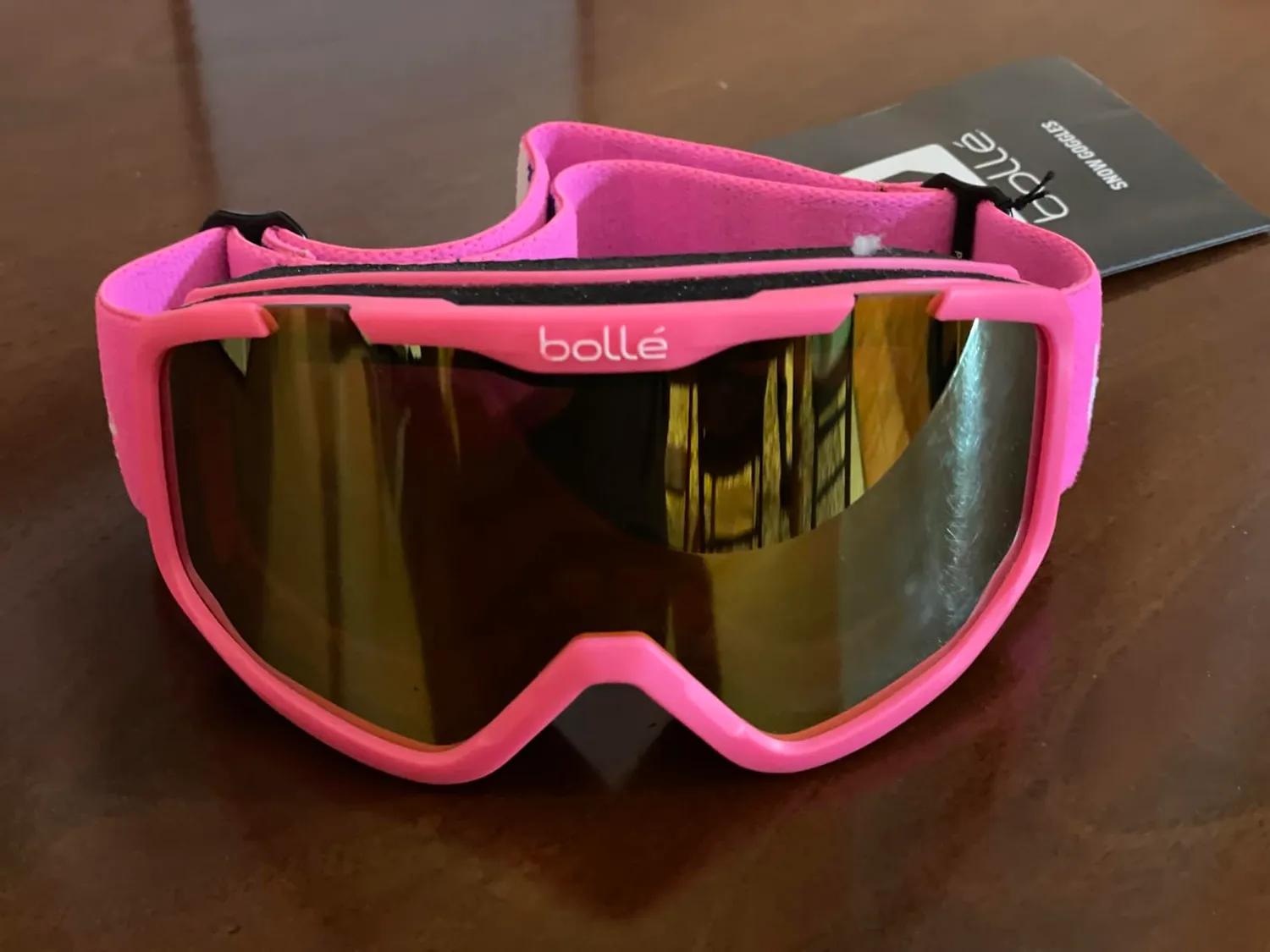 Bollé Rocket Plus maschera sci junior rosa Cat.3