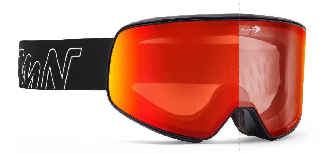 Demon Soular maschera sci Black Blue fotocromatica S1-S3