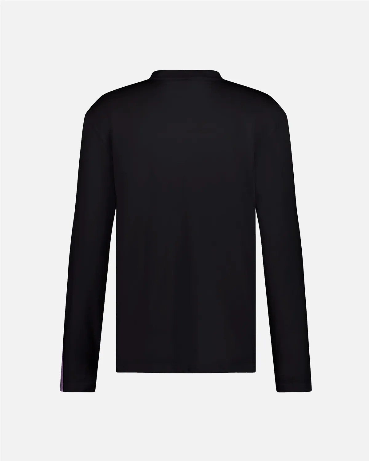 Vuarnet Signature felpa uomo nera girocollo cotone bio
