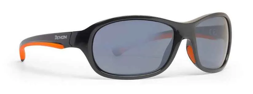 Demon Strike occhiali bambino Nero specchiati 6-10 anni