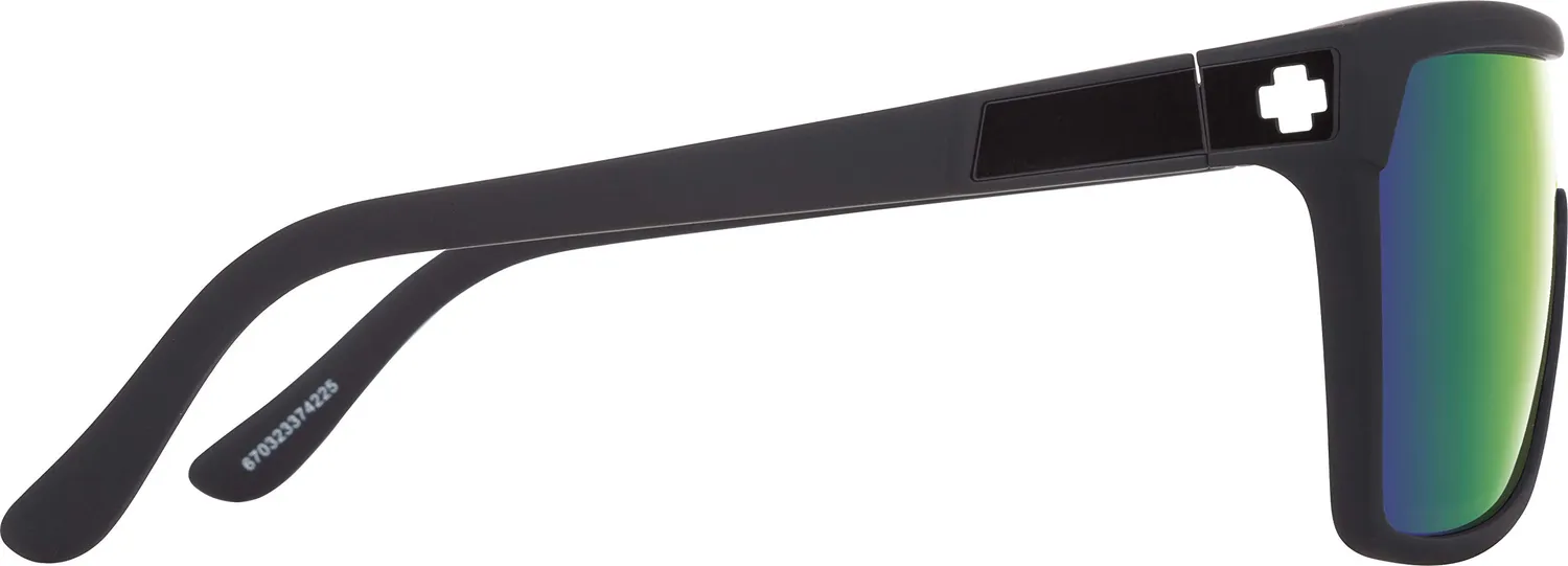 Spy Flynn Black Shield occhiale da sole sfumato