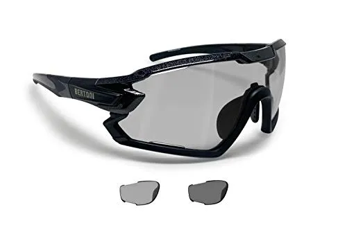 Bertoni Quasar occhiali ciclismo fotocromatici polarizzati