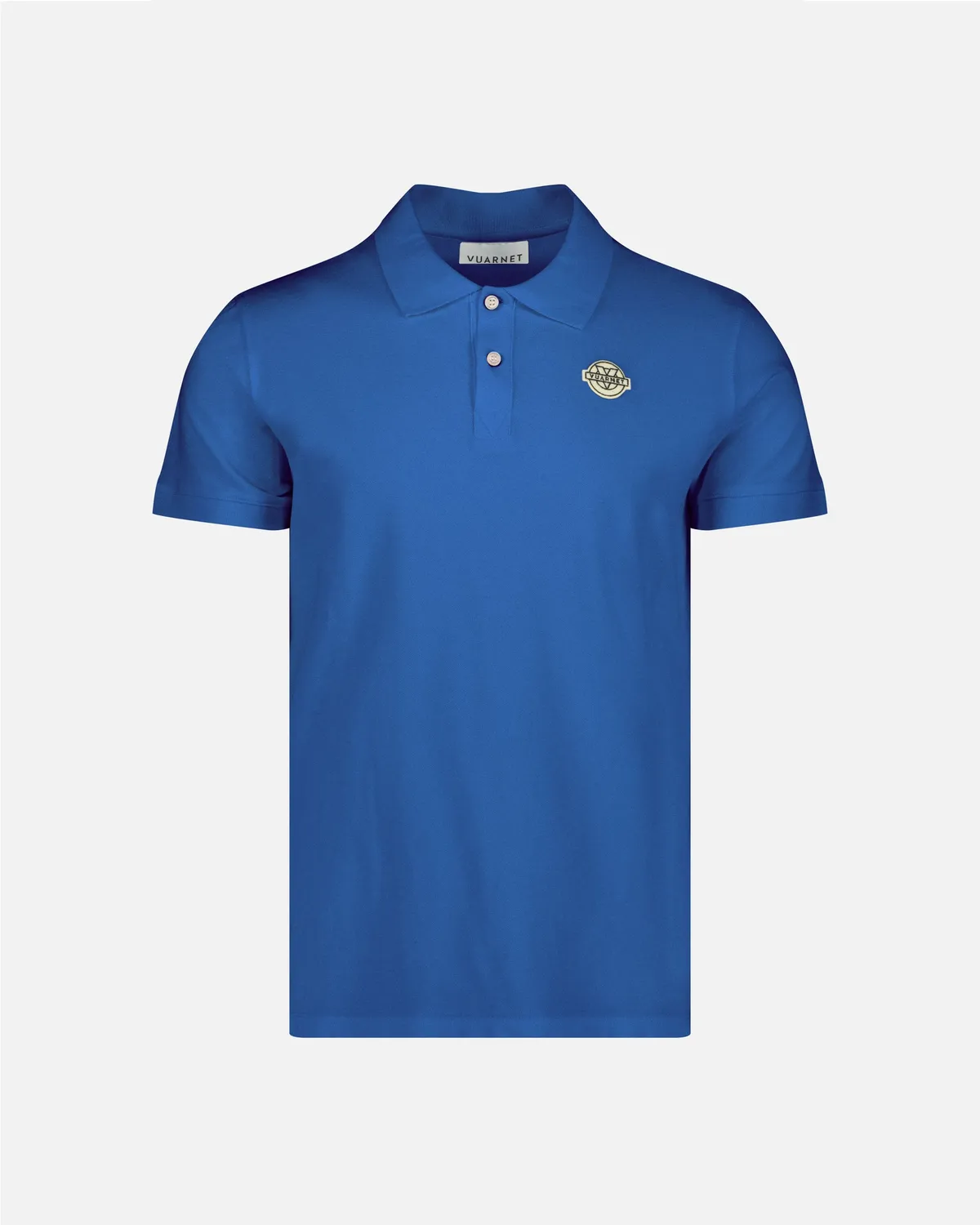 Vuarnet Cancun polo uomo bianca cotone elasticizzato