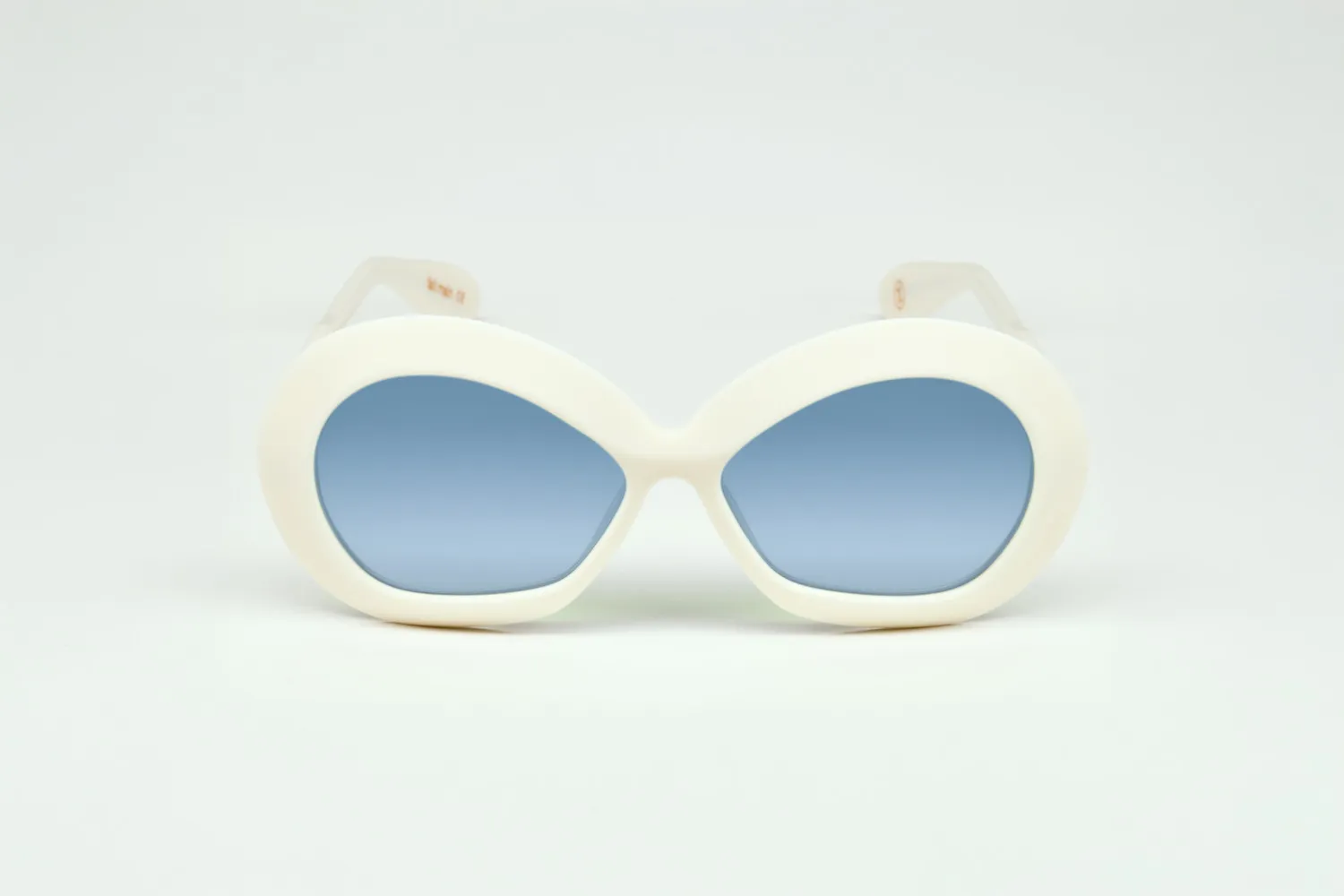Lesca La Collection Iris montatura White acetato