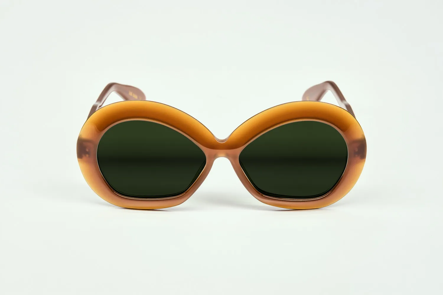 Lesca La Collection Iris montatura Miel Ambré acetato