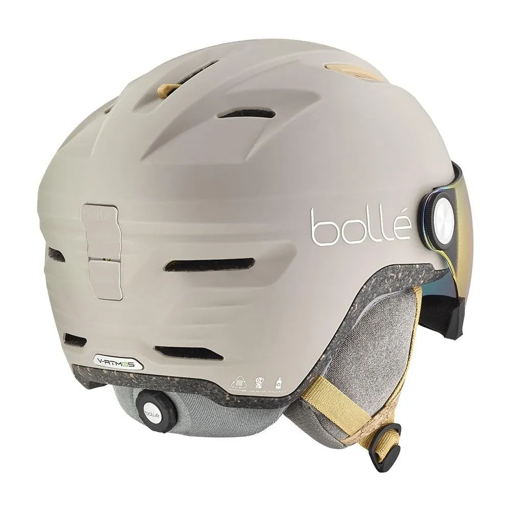 Bollé V-Atmos casco sci visiera beige S fotocromatico