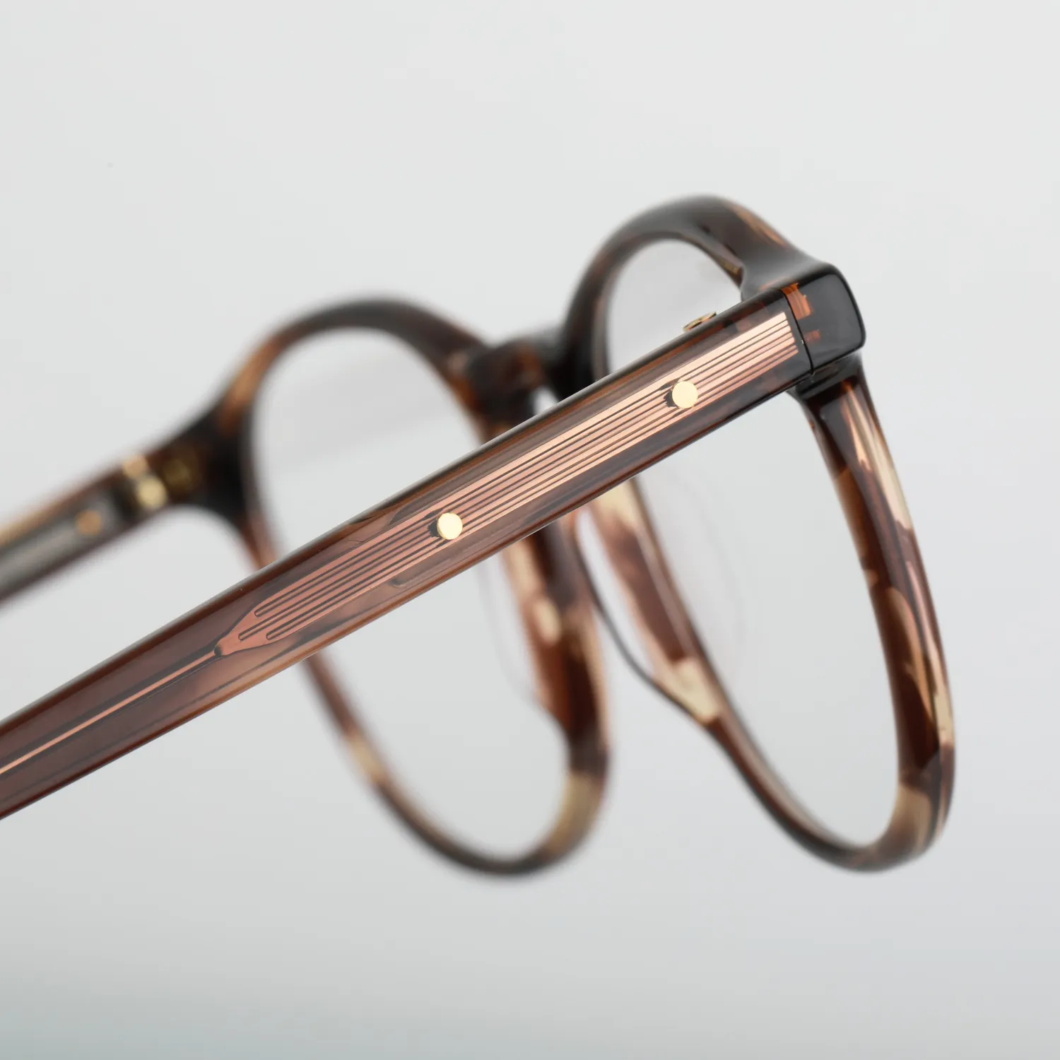Steve McQueen Classic Missouri occhiali da vista brown jaspe pantos