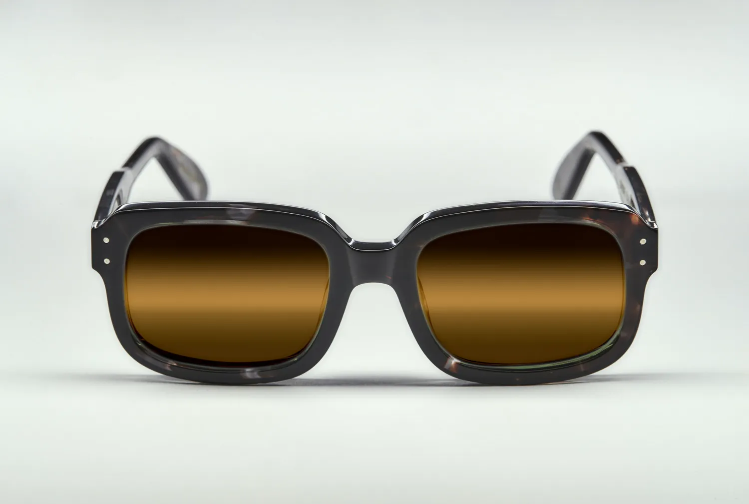 Lesca Collection Dude occhiale grigio acetato