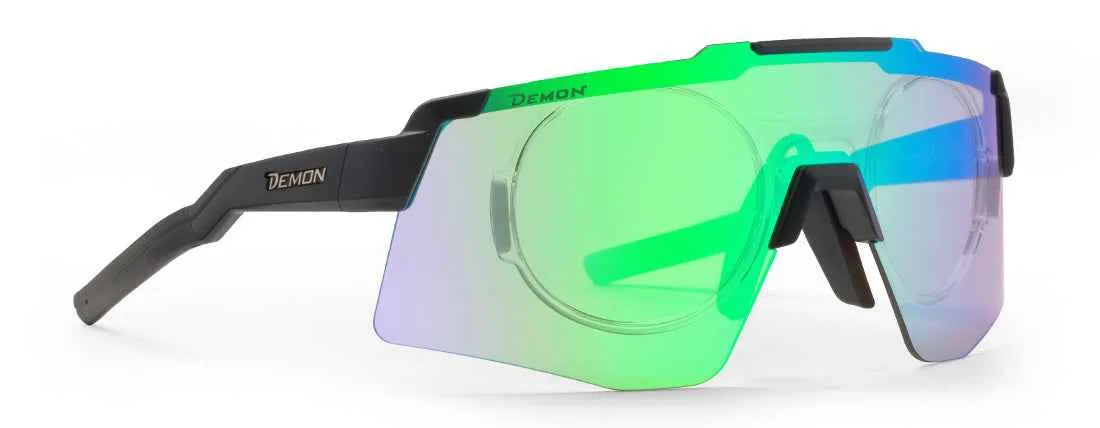 Demon Liegi Optical Clip occhiali sportivi bianco viola