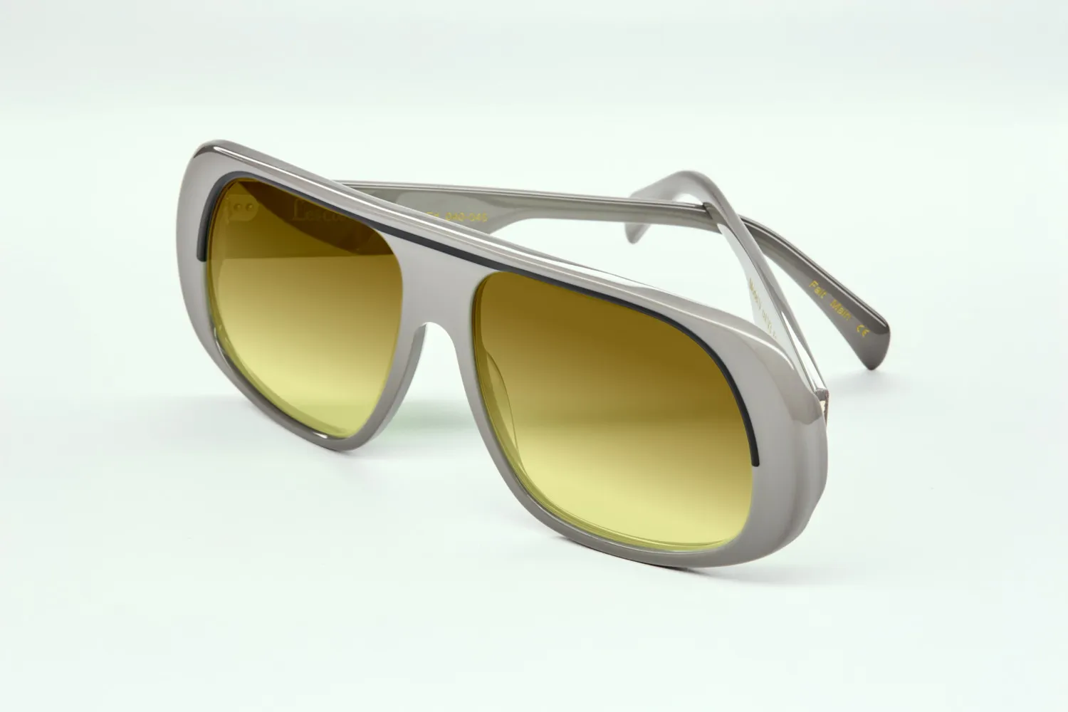 Lesca Collection V. montatura da vista grigio acetato