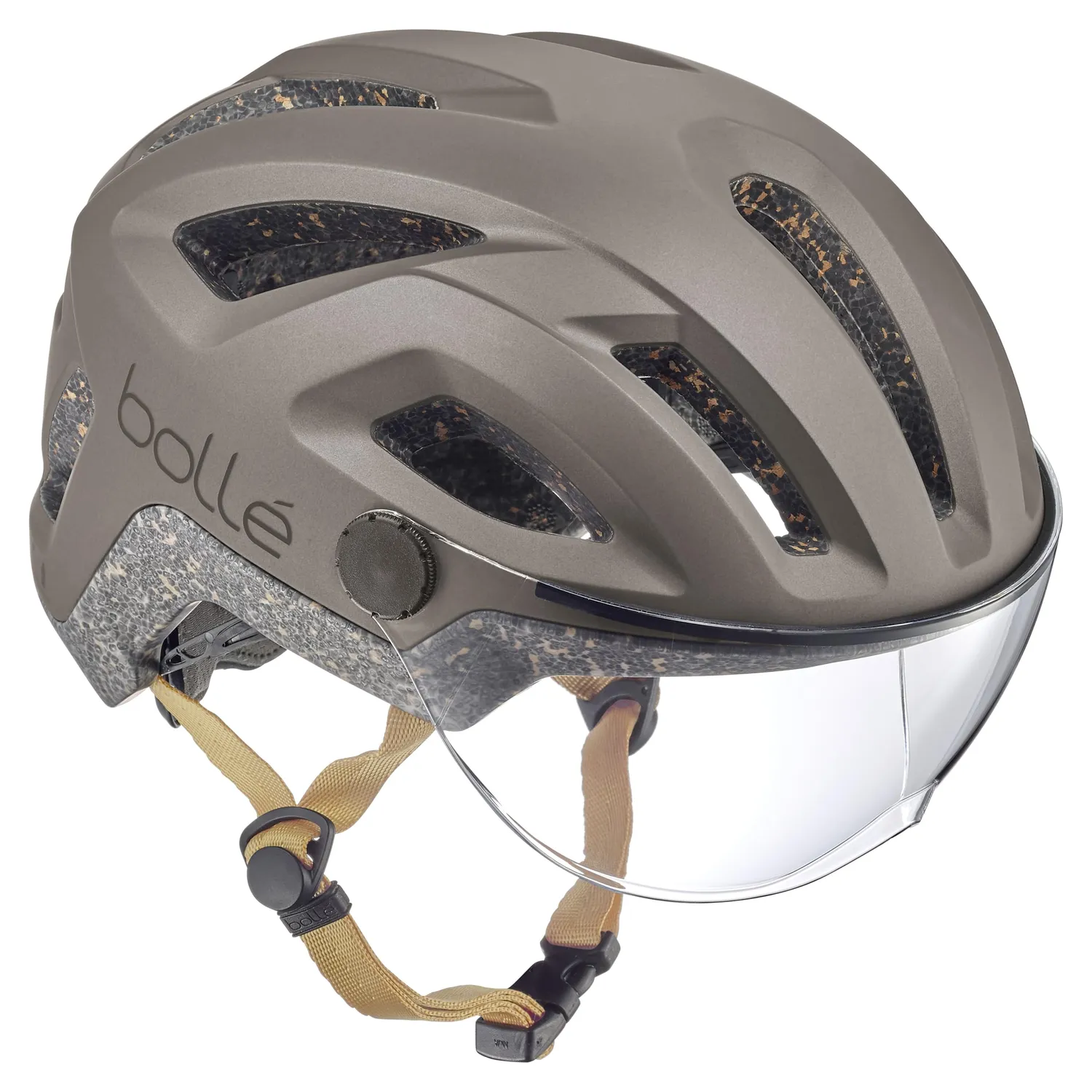 Bollé Eco React Visor casco bici Dark Bronze L con visiera