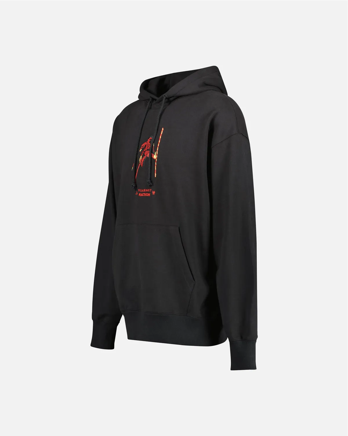 Vuarnet x Faction Mogul felpa cappuccio nera cotone