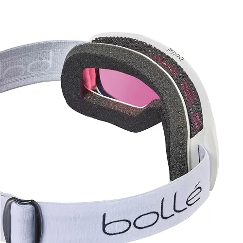 Bollé Royal White Matte maschera sci oro rosa Cat.2
