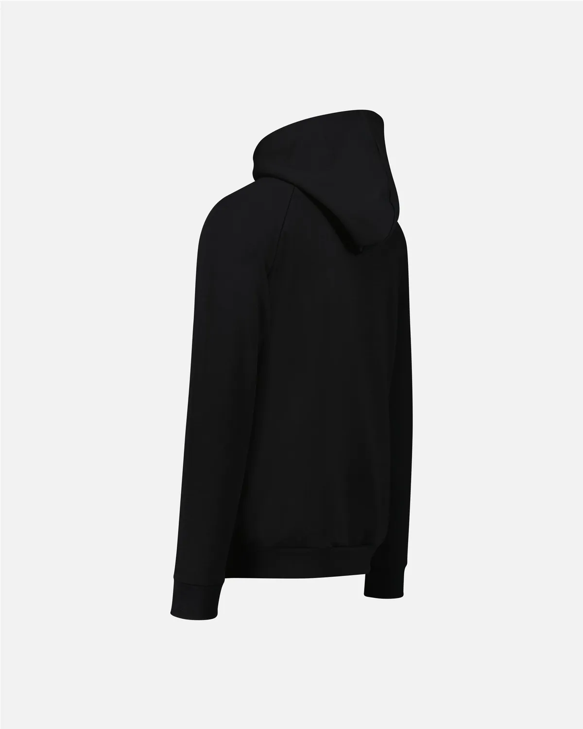 Vuarnet Outline Hoodie felpa uomo nera cotone bio