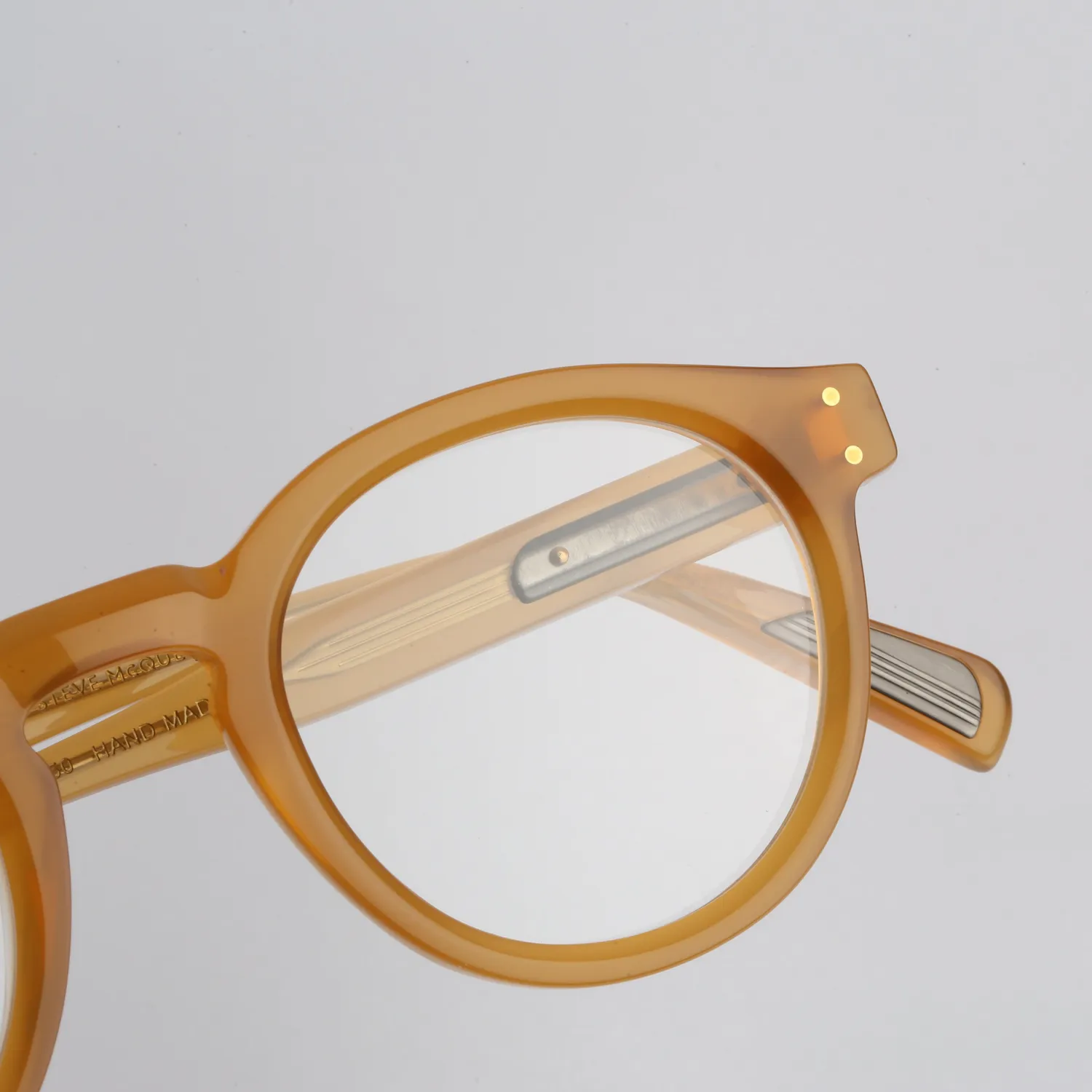 Steve McQueen Signature Bud occhiali tondi retrò