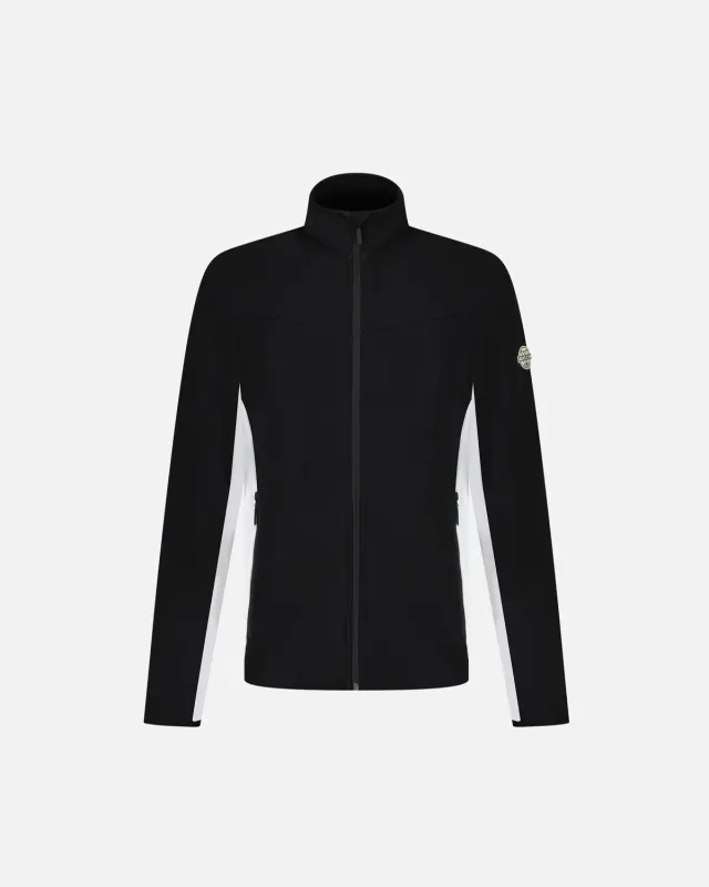 Vuarnet Urial pile uomo nero bianco stretch