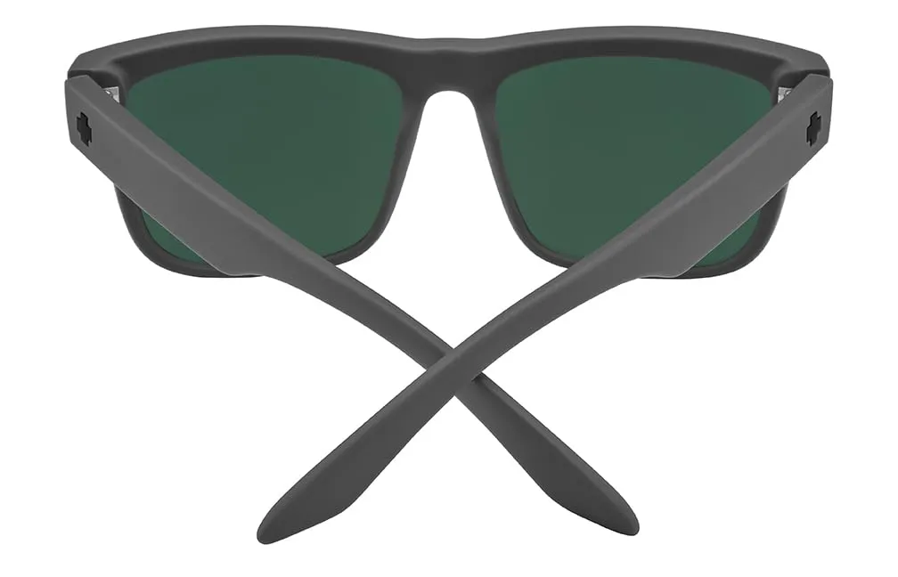 Spy Discord occhiali da sole Soft Matte Dark Gray polarizzati
