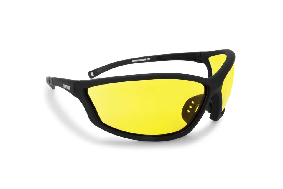 Bertoni AF100 occhiali sportivi vista neri antifog
