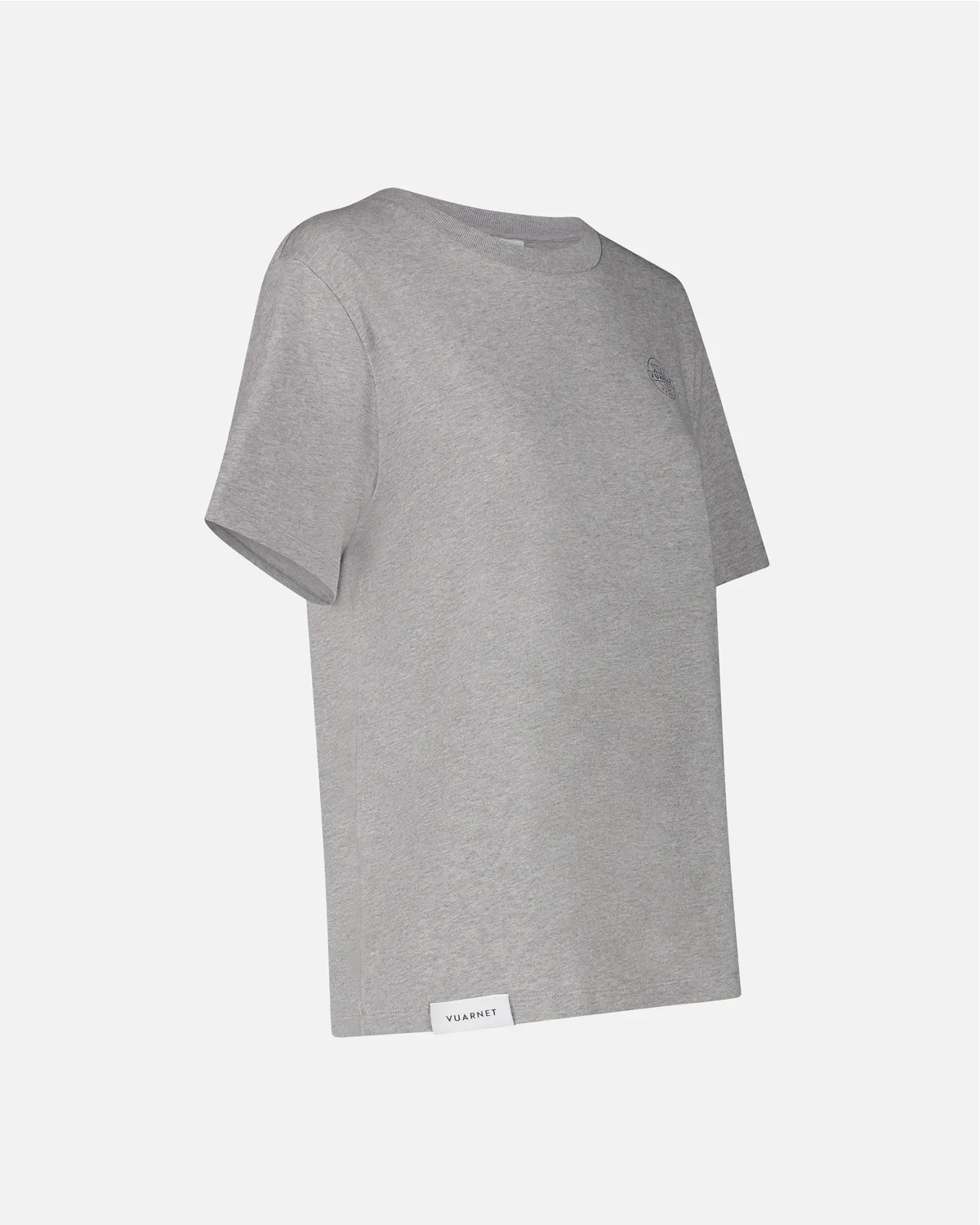 Vuarnet Stamp Logo maglietta donna grigia cotone XS