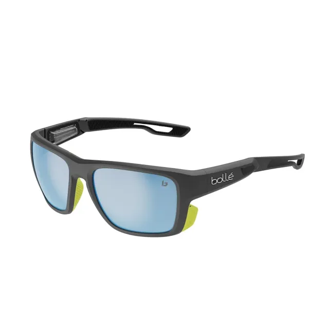 Bollé Airdrift M occhiali da sole nero Sky Blue polarizzati