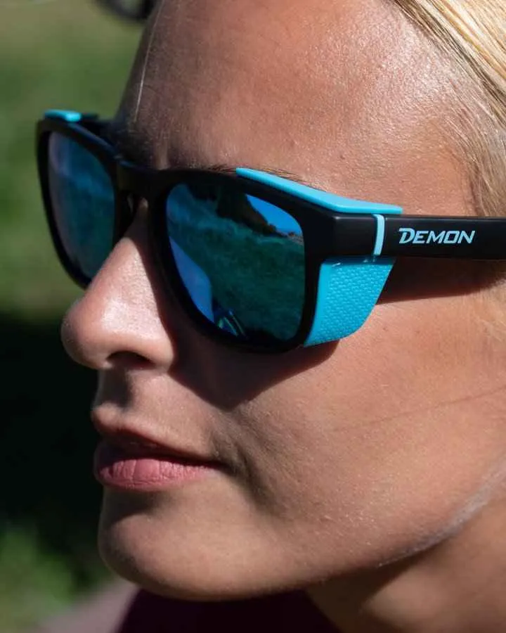 Demon Xlite J occhiali trekking polarizzati blu 20g