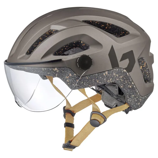 Bollé Eco React Visor casco bici Dark Bronze L con visiera