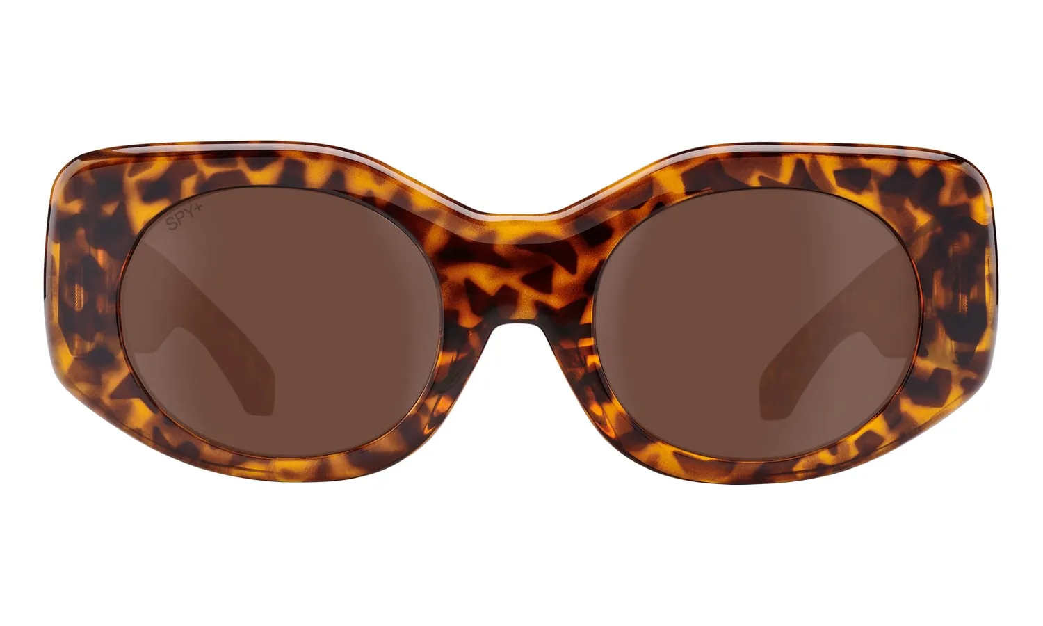 Spy Hangout Occhiale da Sole Marrone Vintage