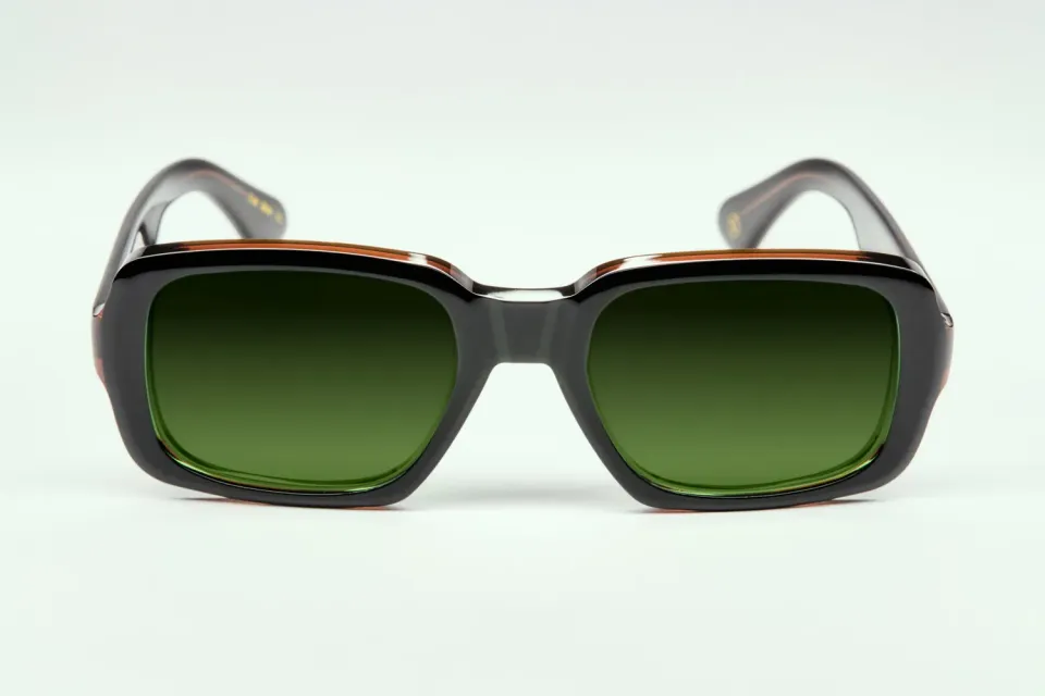 Lesca La Collection Clap montatura da vista Noir Cognac acetato