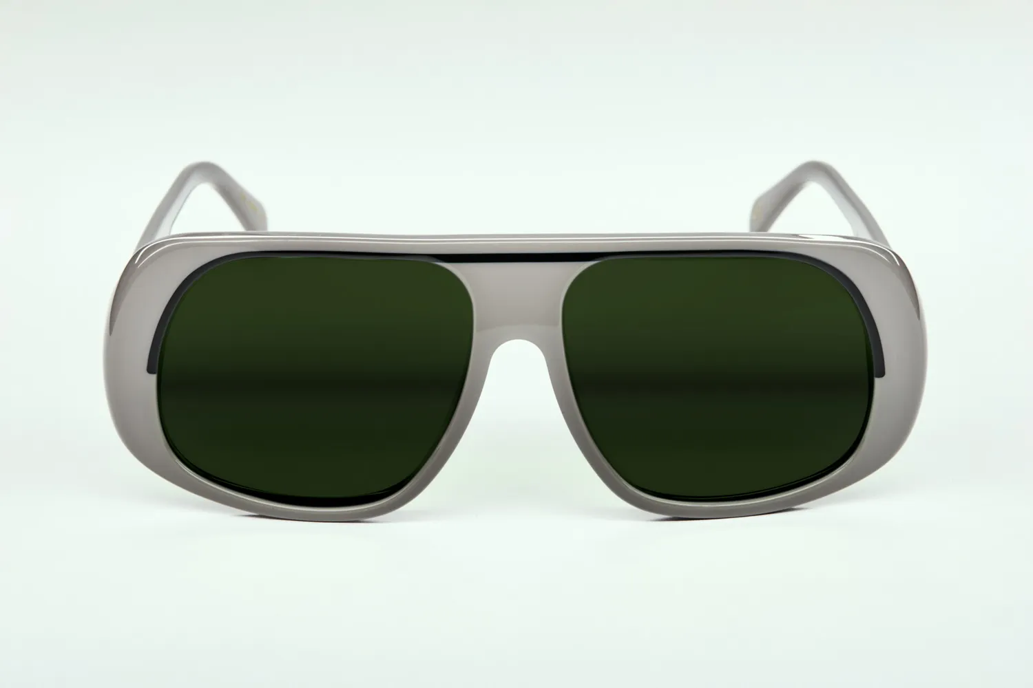 Lesca Collection V. montatura da vista grigio acetato