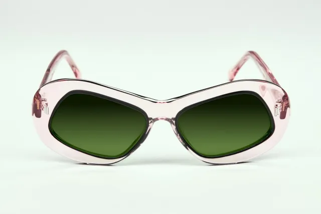 Lesca Collection Unik montatura da vista rosa bonbon acetato