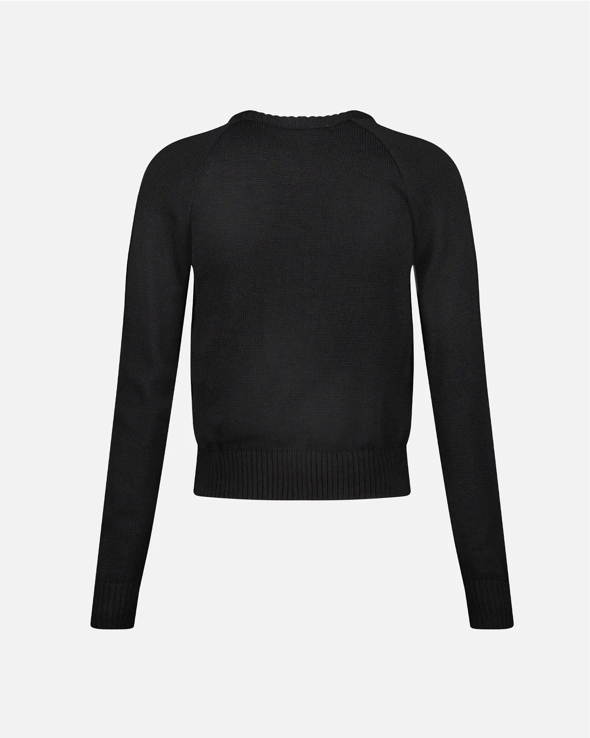 Vuarnet Signature Crop Top maglietta donna nera cotone