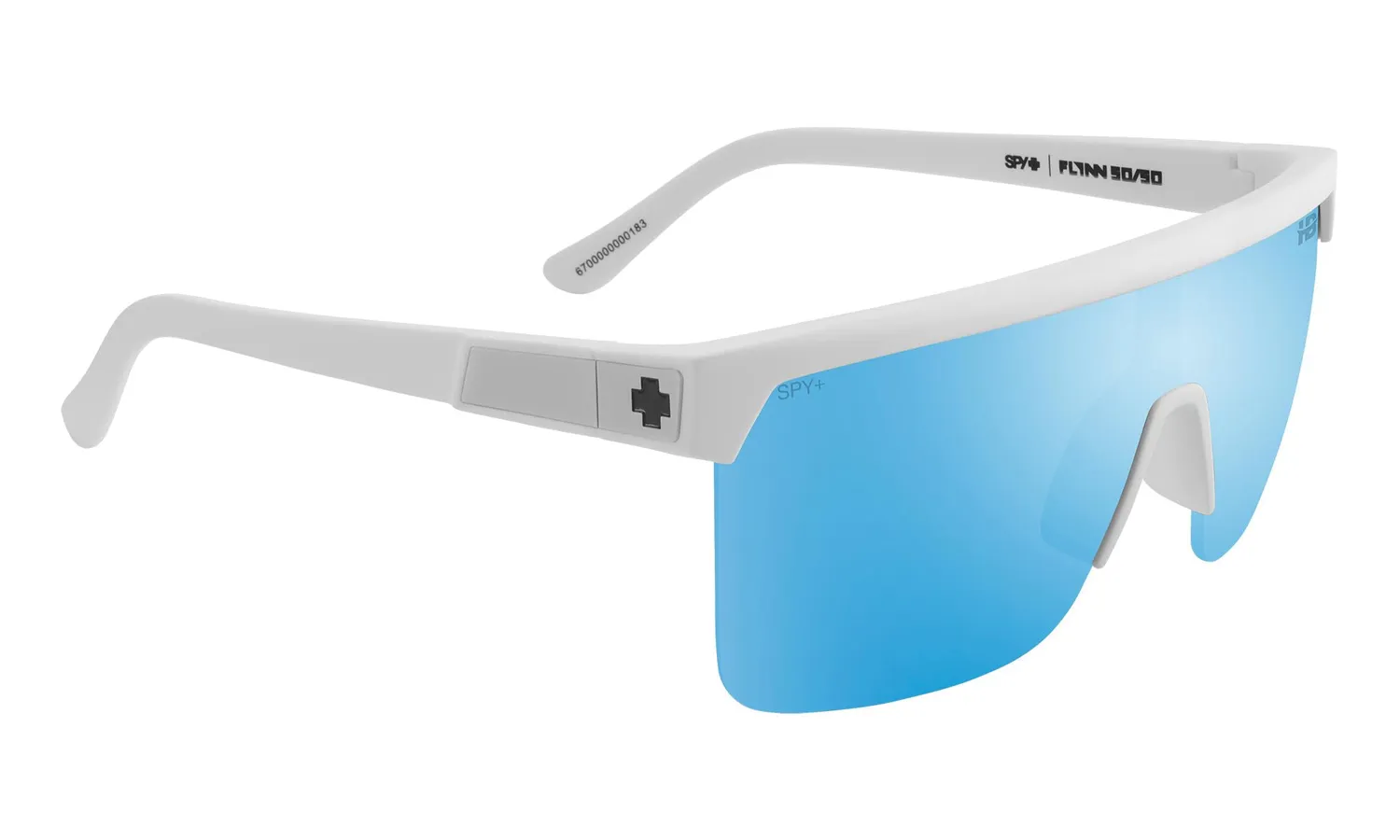 Spy Flynn 5050 occhiali sole bianco opaco
