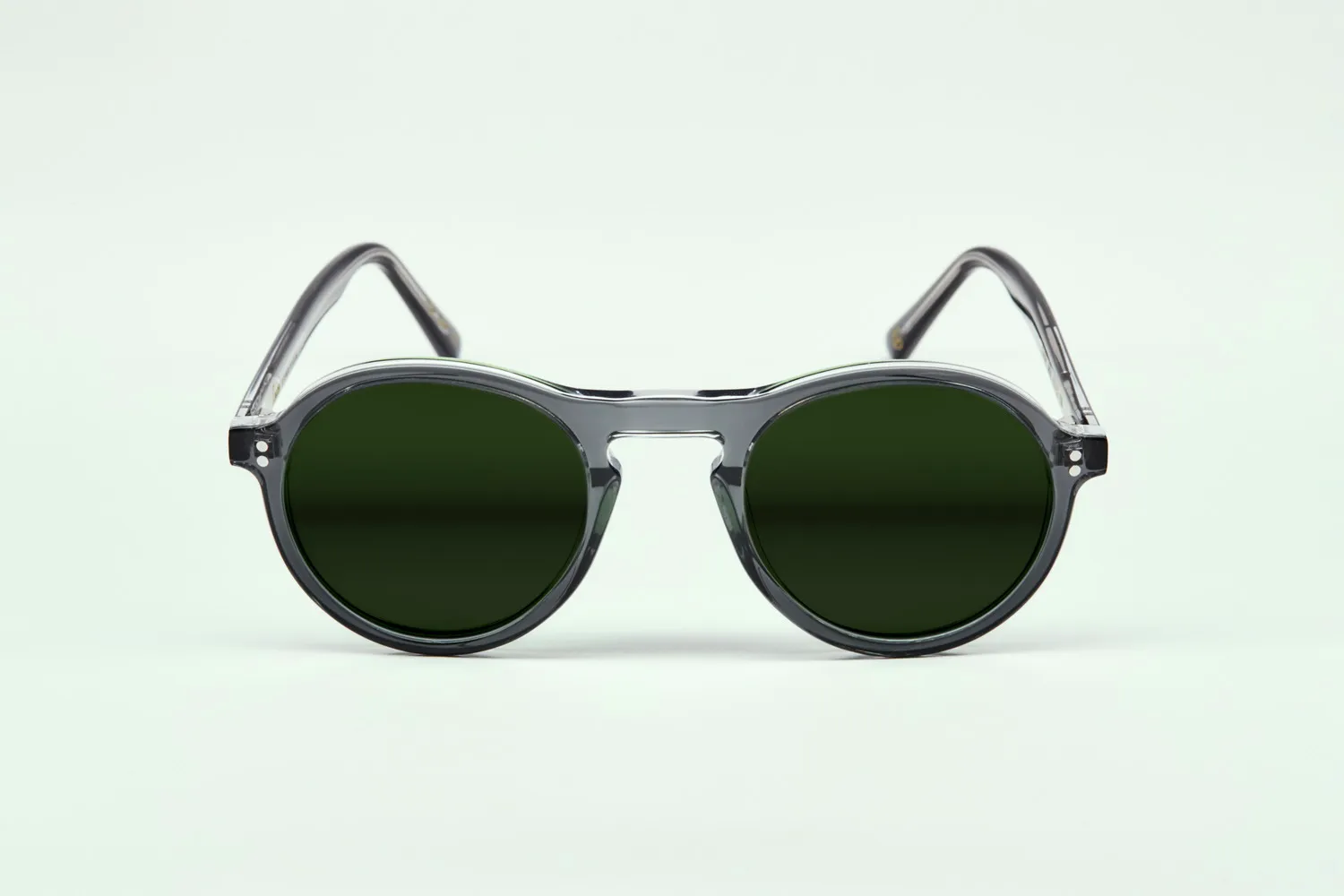 Lesca Collection Cage occhiale grigio acetato