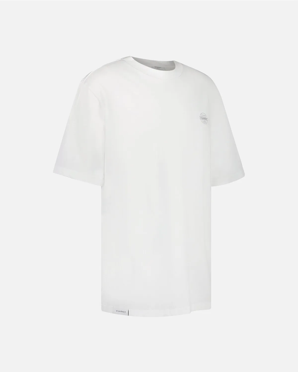 Vuarnet Stamp Logo t-shirt uomo bianca cotone leggero