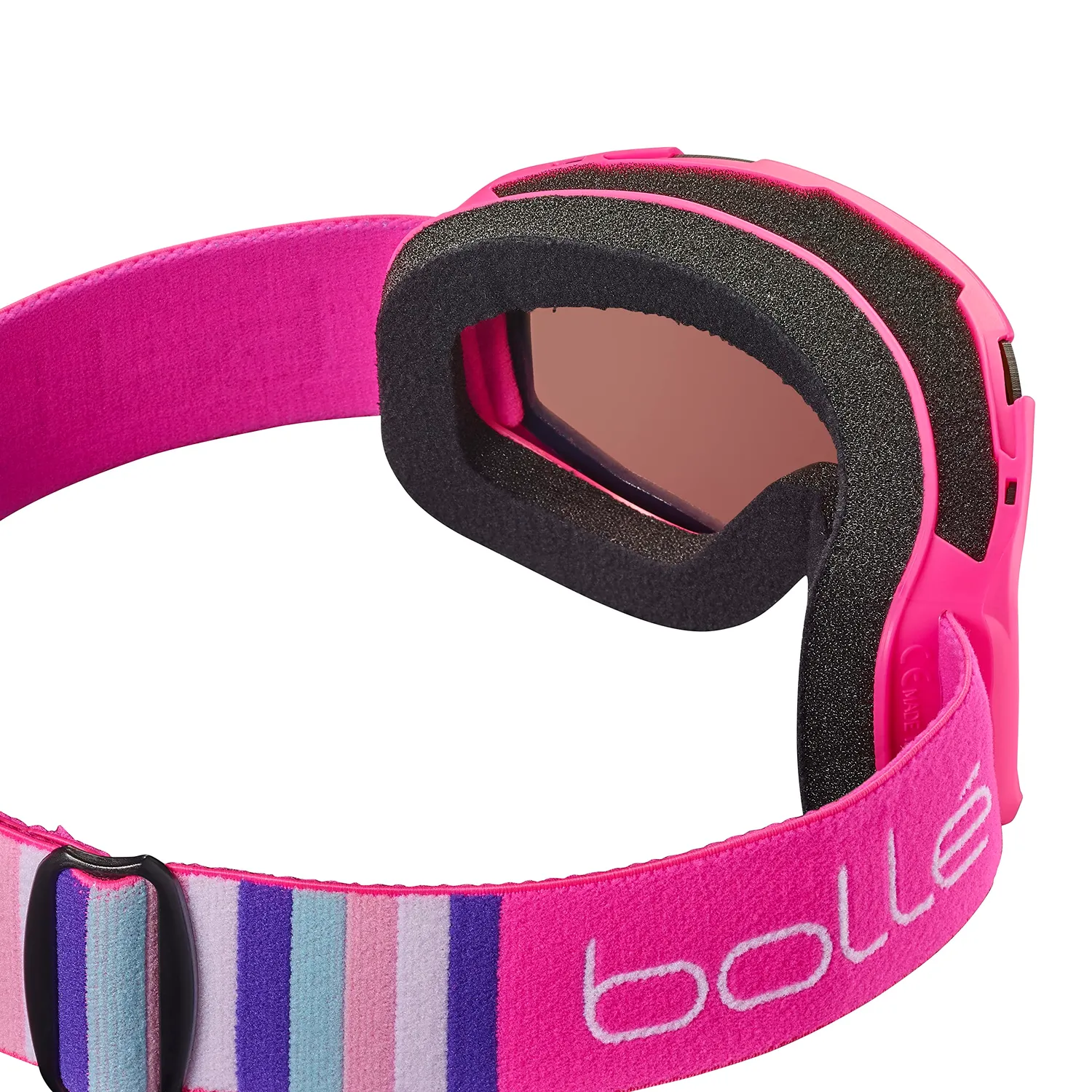 Bollé Rocket Plus maschera sci junior rosa Cat.3